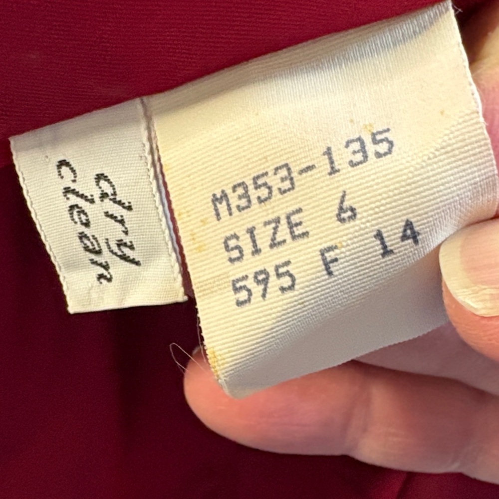 Pendleton Deep Red Women's Blazer - image 6